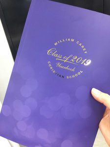 William Carey Christian School Year Book 2019